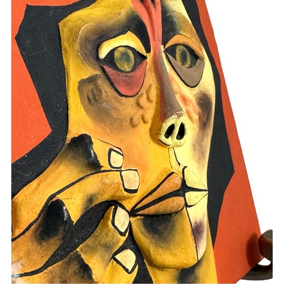 Two Stunning Vintage 3D Terracotta Artworks by Oswaldo Guayasamin, Ecuador - Picture 11 of 15